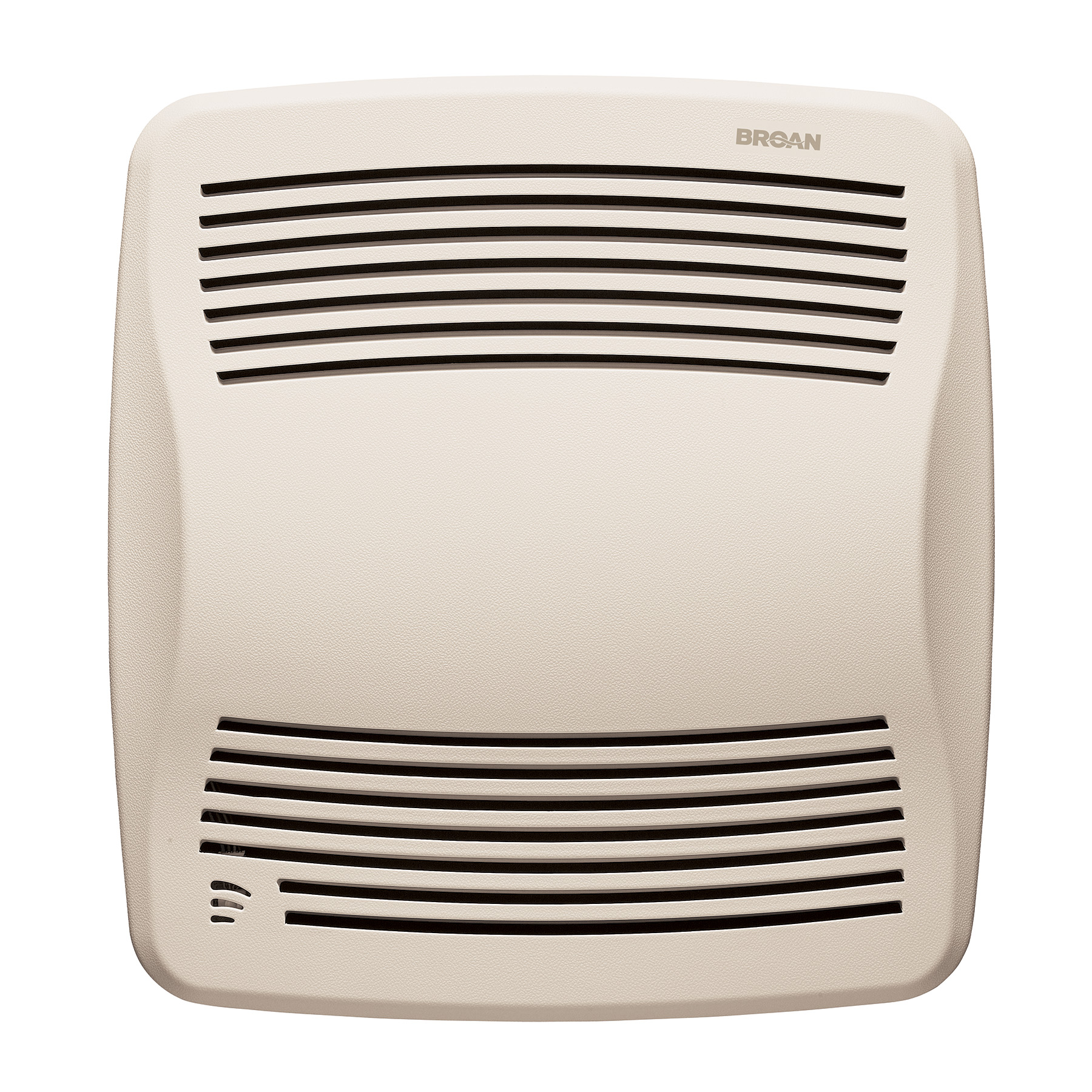 Broan® 110 CFM Humidity Sensing Ventilation Fan with White Grille, 0.7 Sones, ENERGY STAR Certified